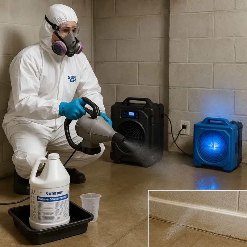 Sanitization and Odor Removal process in Paducah, TX