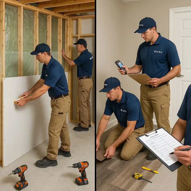 Repairs and Reconstruction process in Paducah, TX