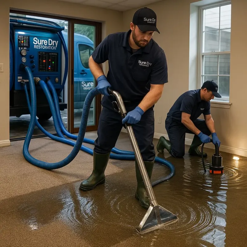 Water Extraction and Removal process in Paducah, TX